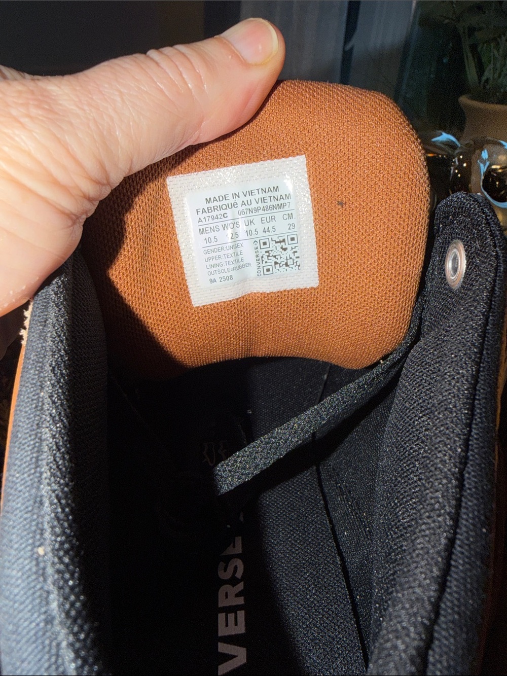 Converse Chuck Taylor All Star High Street Mid Brown Black Men’s 10.5 Women’s 12 - Picture 8 of 8